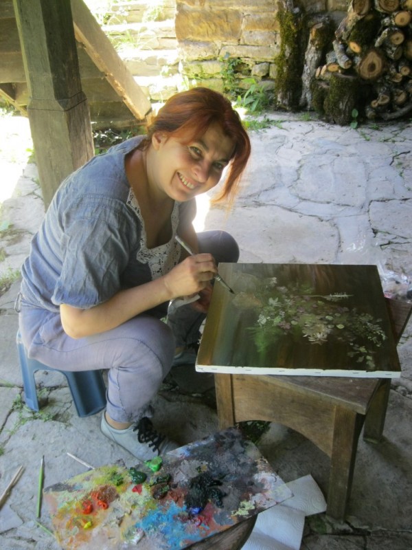 Художници от “Арт линия“ рисуваха в Боженци