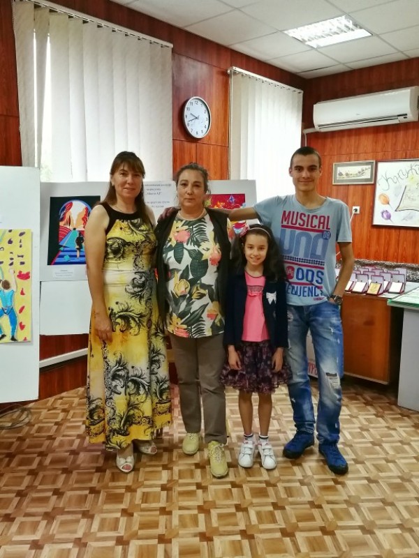 Нови успехи за художниците от школа “Живопис“, към ОДК „Св.Ив.Рилски” 