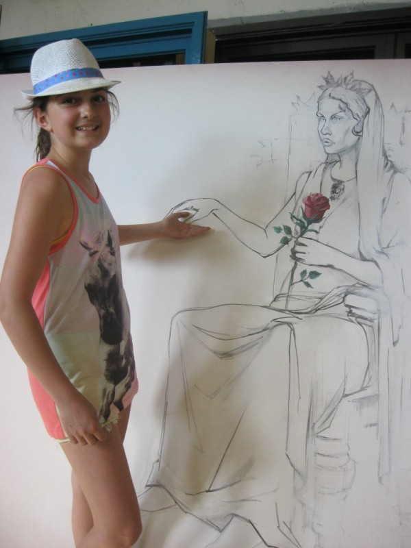 “Арт линия“ проведоха летен пленер за деца и родители