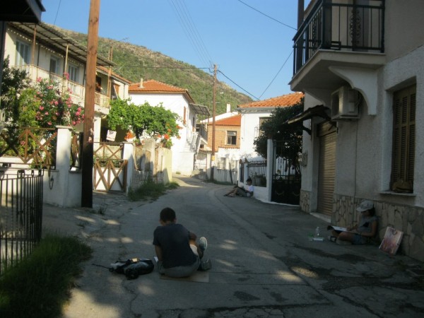 “Арт линия“ се завърнаха от пленер на остров Тасос