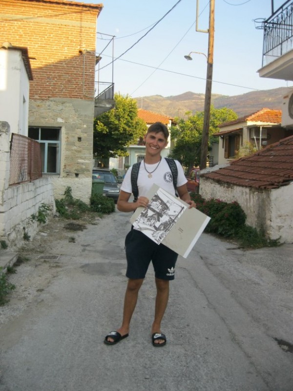 “Арт линия“ се завърнаха от пленер на остров Тасос