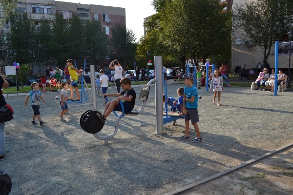 Ново междублоково пространство в ж.к.“Васил Левски“