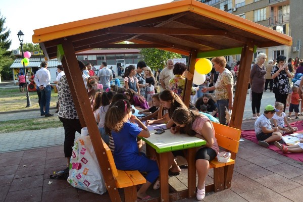 Ново междублоково пространство в ж.к.“Васил Левски“