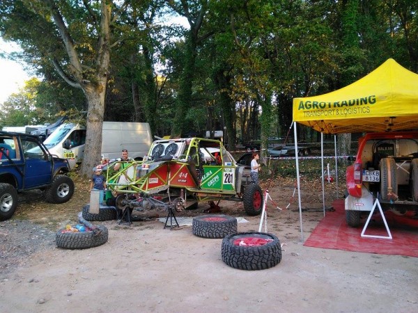 Казанлъчанинът Дончо Цанев от Дамасцена Алба АСК е трети във временното класиране на Balkan Offroad Rallye 2017