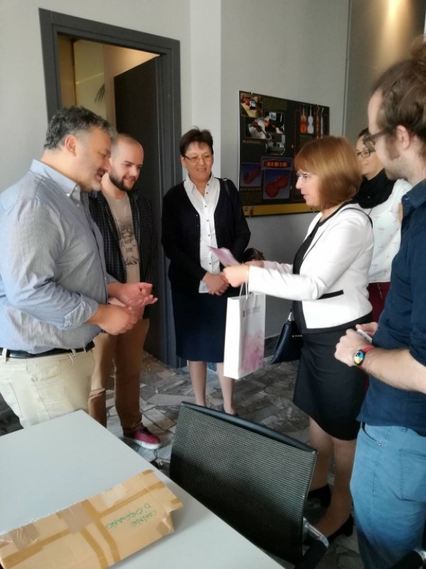 Топло посрещане на Кмета на Казанлък в Кремона