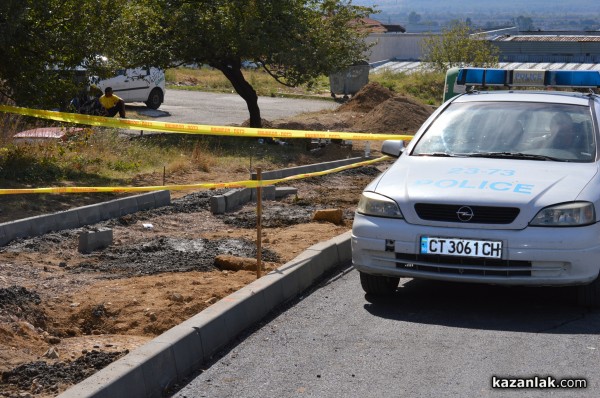 Намериха снаряд при разкопките за нов тротоар в Източното
