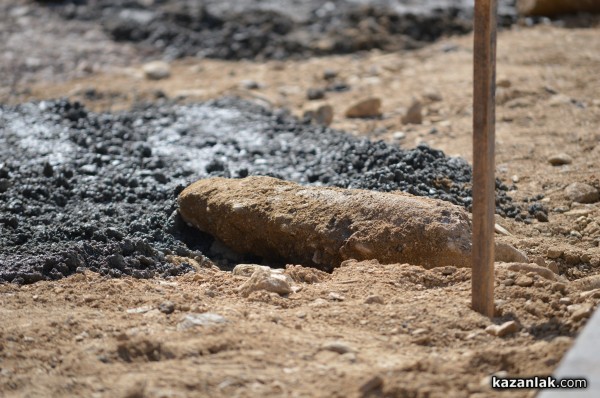 Намериха снаряд при разкопките за нов тротоар в Източното