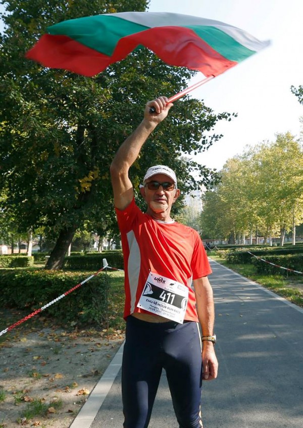 69-годишния Ради Милев стана 3-ти на 48–часово бягане