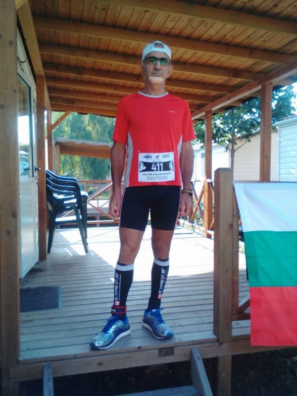 69-годишния Ради Милев стана 3-ти на 48–часово бягане