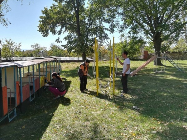 Обновени съоръжения с доброволния труд на МГЕРБ за празника на село Горно Изворово 