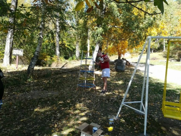 Обновени съоръжения с доброволния труд на МГЕРБ за празника на село Горно Изворово 