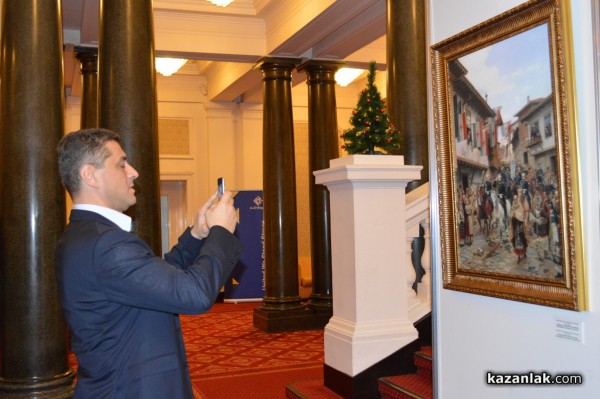 Община Казанлък и НД „Русофили“ откриха изложба в Парламента по случай 140 г. от Освобождението