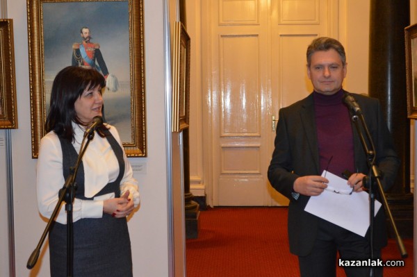 Община Казанлък и НД „Русофили“ откриха изложба в Парламента по случай 140 г. от Освобождението