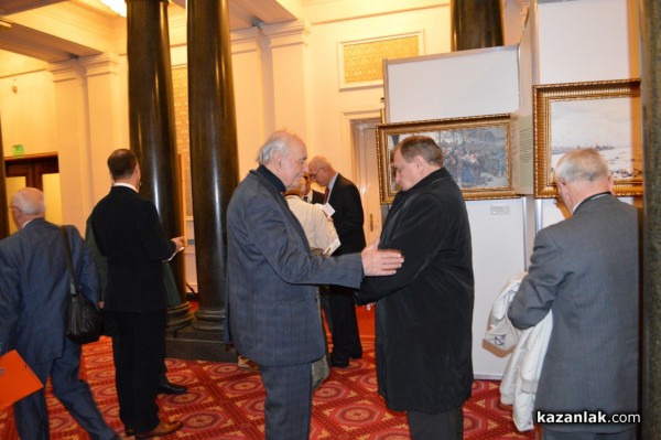 Община Казанлък и НД „Русофили“ откриха изложба в Парламента по случай 140 г. от Освобождението