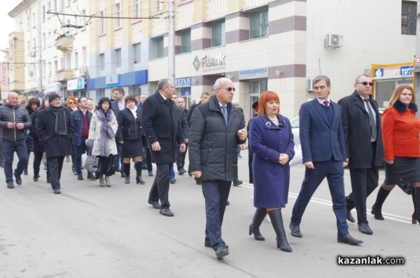 Литийно шествие и панихида по повод 140 г. от Освобождението на Казанлък