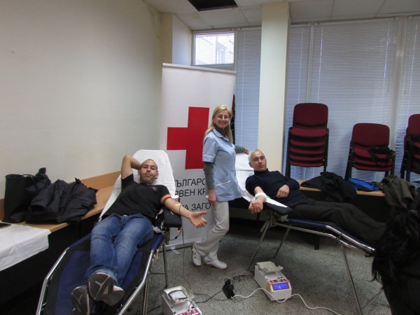 30 човека дариха кръв в акцията на БЧК в Казанлък