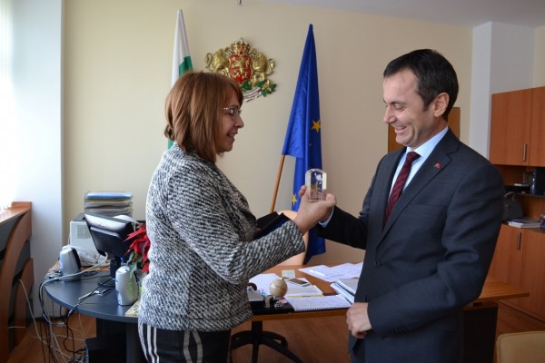 Кметът на Казанлък се срещна с Генералния консул на Турция