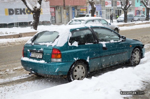Лек пътен инцидент в Казанлък