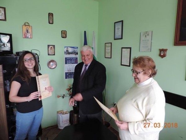 Кметът на Енина се срещна с талантите от НЧ “Братство“