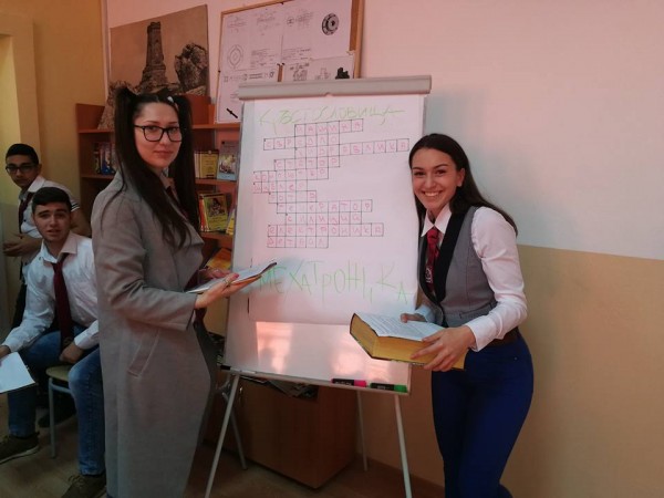 Хаджиеновци представиха най-интересната си специалност - “Мехатроника“