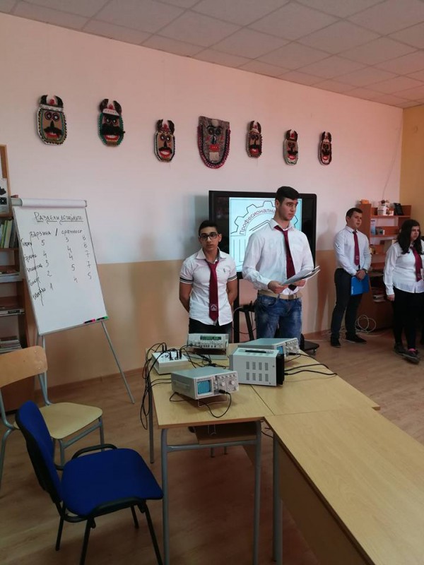 Хаджиеновци представиха най-интересната си специалност - “Мехатроника“