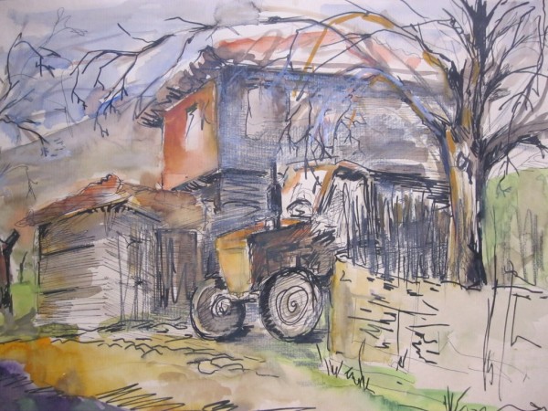 Покана за изложба на Школа “Арт линия“ от Пролетен пленер - Жеравна 2018