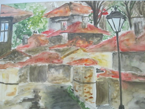 Покана за изложба на Школа “Арт линия“ от Пролетен пленер - Жеравна 2018