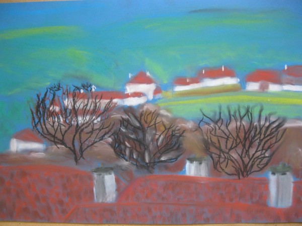 Покана за изложба на Школа “Арт линия“ от Пролетен пленер - Жеравна 2018