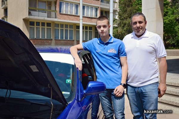 Кристиян Христов - най-младият в автомобилизма в България