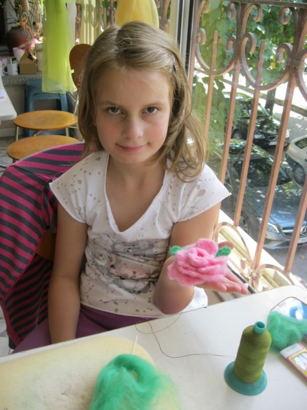 Направете роза в Арт-галерия “Ателието“