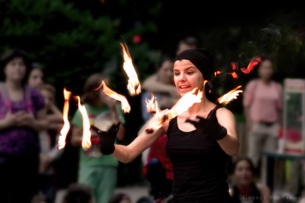 С атрактивен огнен хепанинг ще започне 8-ят Еко-фест