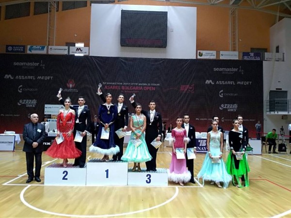 Клуб по спортни танци „Роза“ към ОДК достигна финалите в Несебър