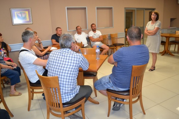 Среща за опазване на новите обекти в ж.к.“Изток“