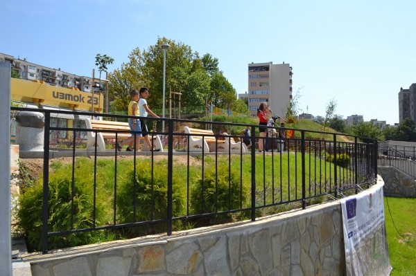 Мащабният проект в ж.к.“Изток“ е завършен!