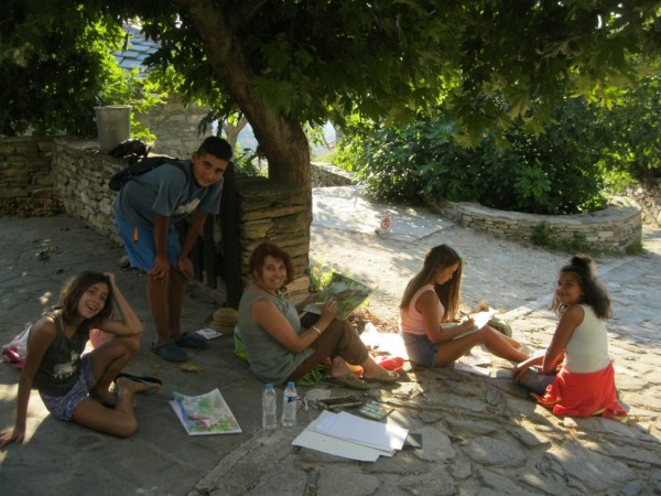 За втора година художниците на “Арт линия“ рисуваха в Гърция