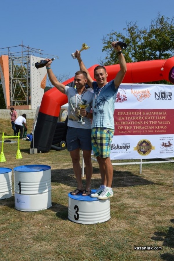 Казанлъчани са първите победители в Thracian survivor - a walk in time