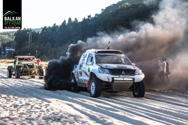 Дончо Цанев от Дамасцена Алба АСК с драматичен финал и трето място на Balkan Offroad Rallye / Видео