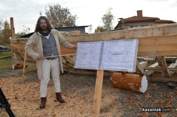 Птицеглавият тракийски кораб ще презимува на сух док 