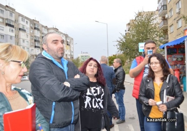 Ангел Джамбазки на среща с граждани от кв. Изток