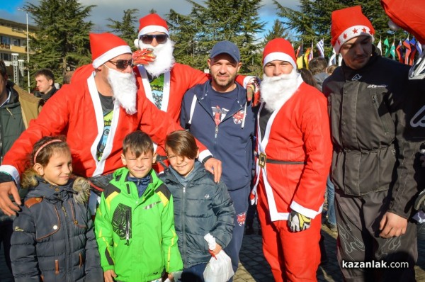 Мотористи в костюми на Дядо Коледа отново ще раздават подаръци на най-малките