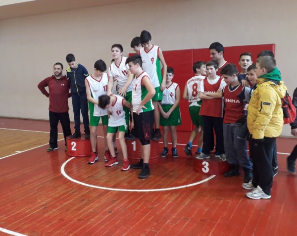 Финал на Общинското първенство по баскетбол за 5-7 клас