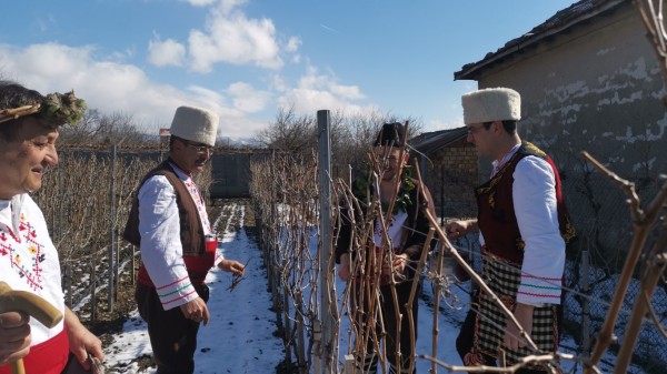 И ясеновци спазиха традициите на Трифон Зарезан