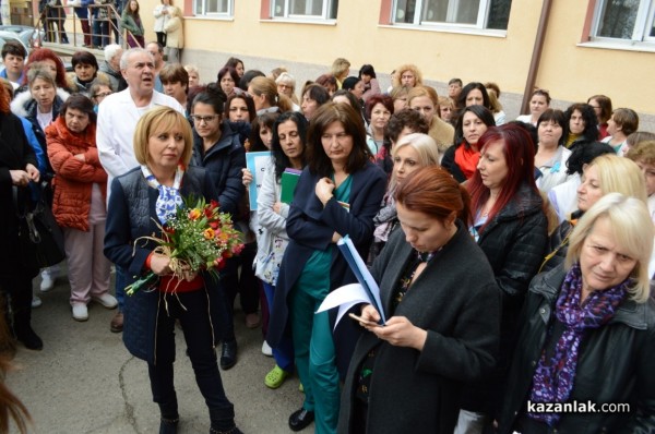 Мая Манолова: Ще стоя до край, докато исканията ви не бъдат изпълнени