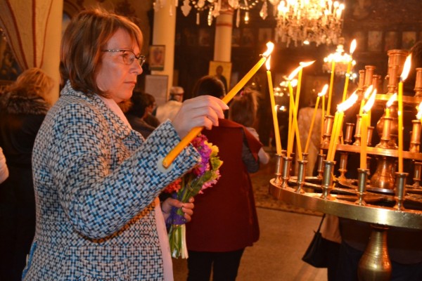 Благословия за Казанлък от Дядо Киприан на Благовещение