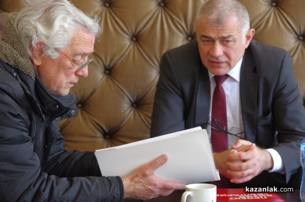 Народният представител Георги Гьоков се срещна с д-р Захари Стойчев