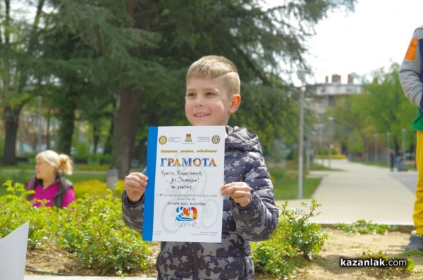 Близо 70 деца показаха как се кара майсторски колело в Розариума