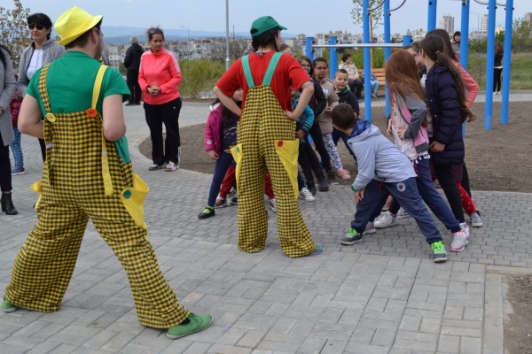 Нова зона за отдих до блок 60 в ж.к.“Изток“