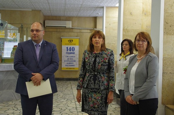 В Казанлък бе открита реновираната сграда на най-голямата пощенска станция в града