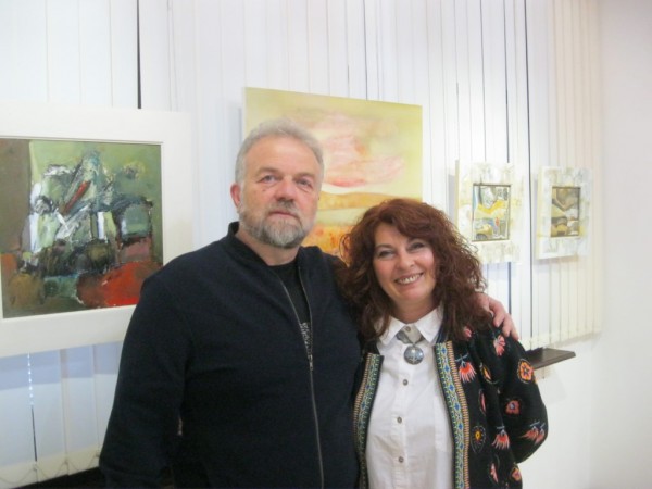 Росен Дончев представи своята живопис в град Севлиево