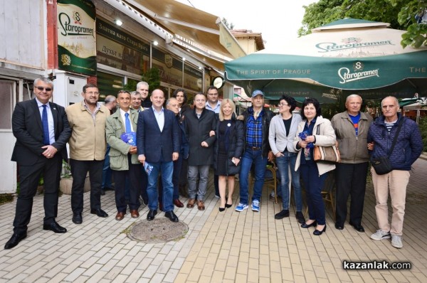 Радан Кънев в Казанлък: България може много повече в ядрото на силна Европа! / Новини от Казанлък